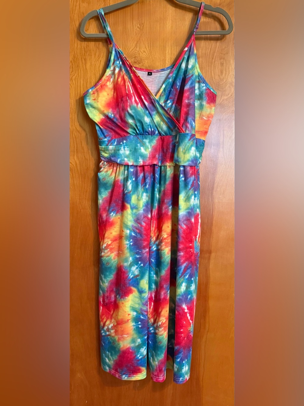 Colorful Tie-Dye Dress